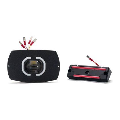 Kit fanale anteriore + posteriore LED Vespa 50 Special - anteriore ovale