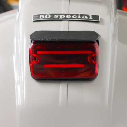 Fanale posteriore LED completo Vespa 50 Special - lente rossa